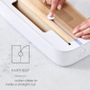 Drawer Food Wrap Dispenser, Foil, Plastic and Wax Paper Organizer