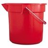 ラバーメイド(Rubbermaid)BRUTEバケツ (L) 13.2Lレッド FG261400RED