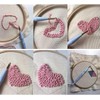 Punch Needle Embroidery kit DIY Frog Cross Stitch Hoop Craft