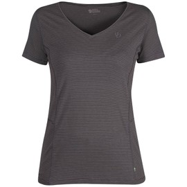 Fjallraven Women's Abisko Cool T-Shirt, Dark Grey, Small