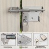 Sayayo Slide Bolt Latch Lock 6 Inch Heavy Duty Stainless