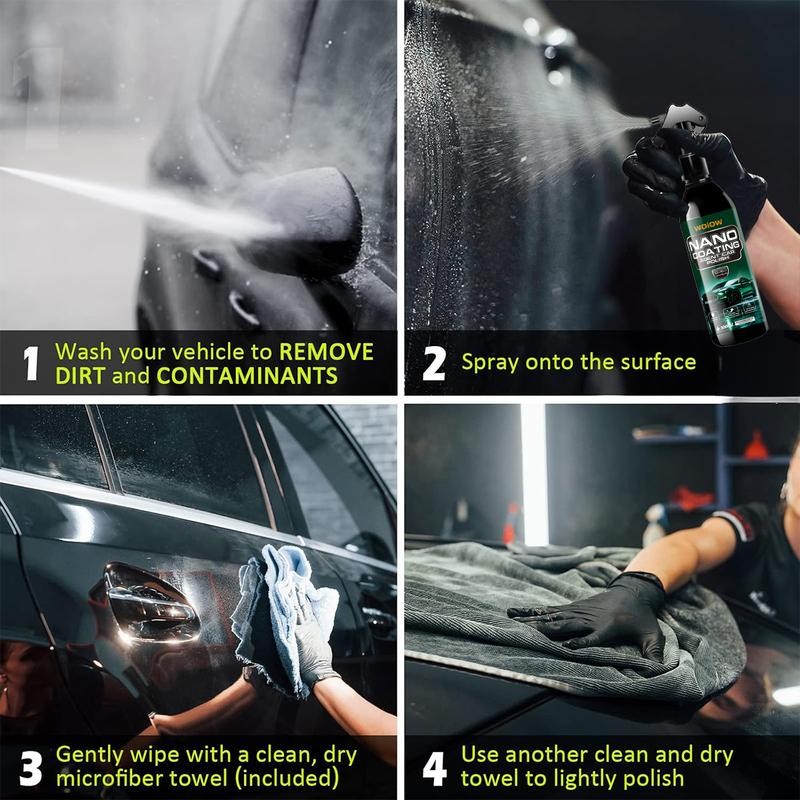 Car Ceramic Coating Spray - Highly Protective - Highly Polishable