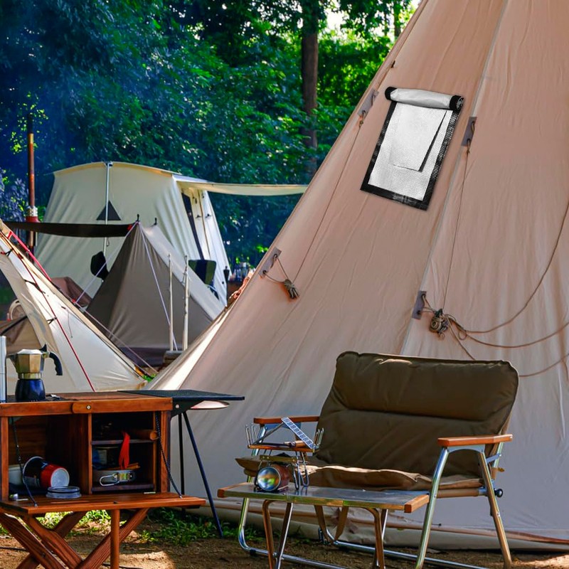 Tent Stove Jack, Heat-Resistant Stoves Jack Kit Removable Tent Chimney