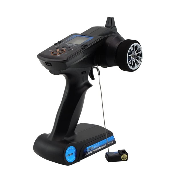 Turbo Racing 2.4G 4CH RC Car Transmitter Certified P62 Turbo Racing Electric Car Propo Set with Transmitter Receiver