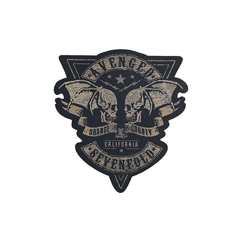Avenged Sevenfold Orange County Cut-Out Unisex Patch Multicoloured 100% Polyester