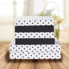 Elegant Comfort Luxury Soft Bed Sheets Polkadot Pattern 1500 Thread