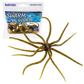 Velrifya Tentacle Dice Bait, Soft Plastic Urchin Baits for Bass Fishing