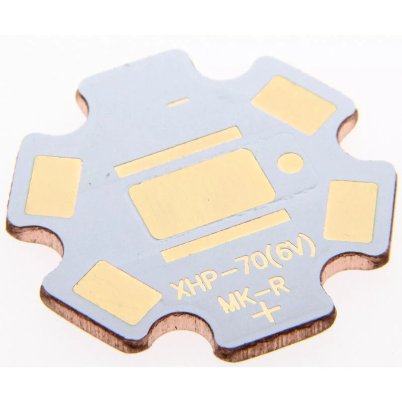 SinkPad Copper LED PCB direct thermal path for Cree XML,