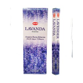 HEM Lavanda - Incienso (120 varitas) - Hecho en India