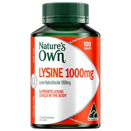 Nature's Own Double Strength Cold Sore Relief 100 Tablets