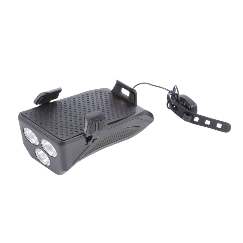 Bicycle Light Multifunctional Bike Phone Stand Headlight Speakers Kit for