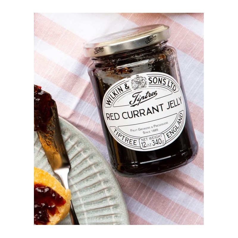 Tiptree Red Currant Jelly, 12 Ounce Jar