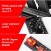 4 in 1 Adjustable T-Square Measuring Tools, 24in Aluminum Drilling
