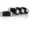 Hifi Lab Aluminium Black Audio Devices 30x11 Legs Feet Aluminium