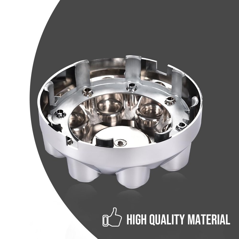 PIT66 4PCS 8 Lug Covers 17" Wheel Center Cap Fit
