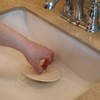 DANCO 89042P Flat Kitchen Sink Stopper, Flat Suction Drain Plug,