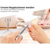 Nail Scissors Toenail Scissors with Sharp Curved Cutting Surface Manicure