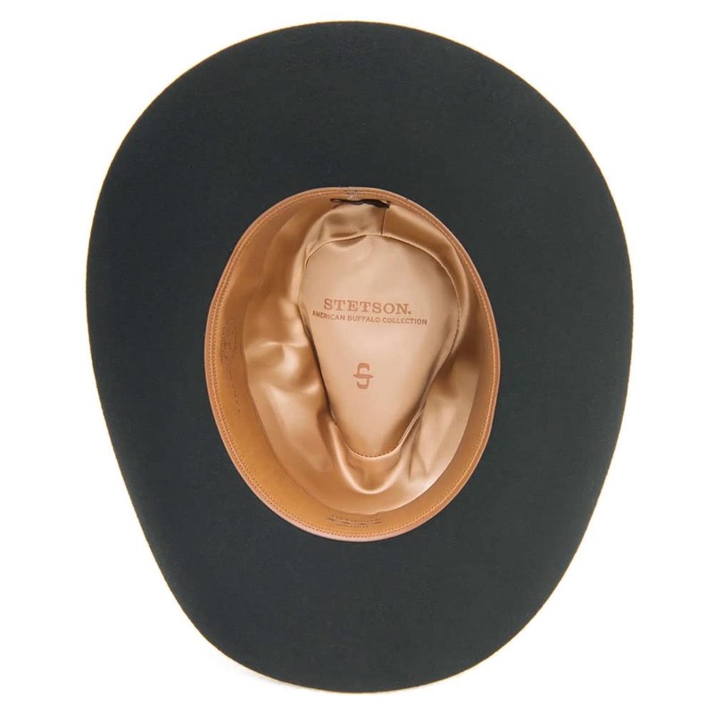 Stetson Men's Seneca, Black, 7 1/4