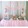 bng-bng Baby Girls 1st Birthday Banner Decoration One Year Birthday