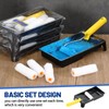 Menkxi 4 Packs 4 Inch Paint Roller Kit Each Including