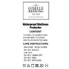 Giselle Bedding Double Mattress Protector, Bed Sheets Cover Waterproof Bamboo