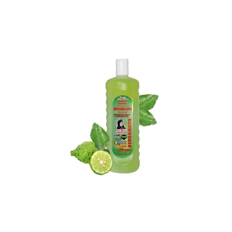 Shampoo Con Aceite De Bergamota Italiana 1.1 Lt Indio Papago