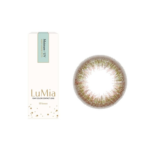 LuMia(ルミア) ワンデー10枚入 【シフォンオリーブ】 -3.50