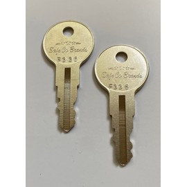 SafeCo Brands 2-Replacement Thermostat Cover Keys for Classic, Guard, Duo F336 and Others 2-Keys