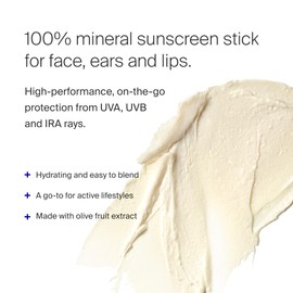 Supergoop! PLAY Mineral Stick SPF 50 - Pack of 2, 0.67 oz - On-the-Go Broad Spectrum Face Sunscreen - Water Resistant - Vegan