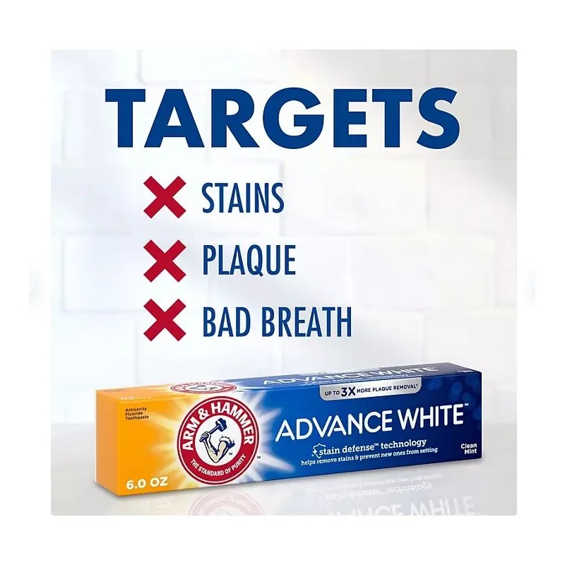 Arm & Hammer, Pasta De Dientes Para El Cuidado Dental