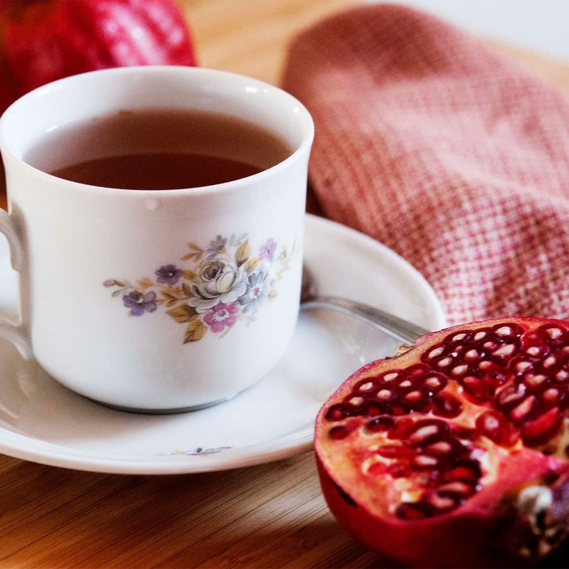 Tea4U Flavored Black Ceylon TeaBags (Pomegranate) - Ideal Quality from