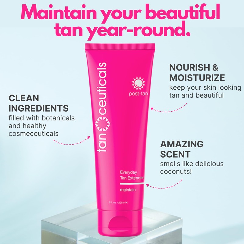 Tanceuticals Everyday Tan Extender Lotion - Nourish Skin & Maintain