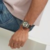 Swatch Casual Watch Unisex Beige Quartz Plastic Obsidian Ink