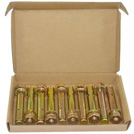 10 PCS M10 Heavy Duty Expansion Bolts,Wall Anchor Bolts (80mm)