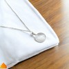 10X Magnifiers Antique Brass Chain Necklace with 40mm Diameter Glass