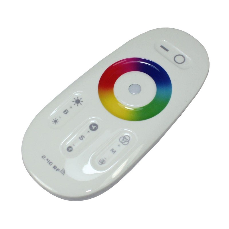 RGBW RGB+W RF Touch Controller Remote White + 5Key Remote