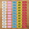 Coloured Stick On Clothing Labels (60)