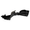 TRQ Front Right Inner Fender Liner Black Passenger Side Compatible