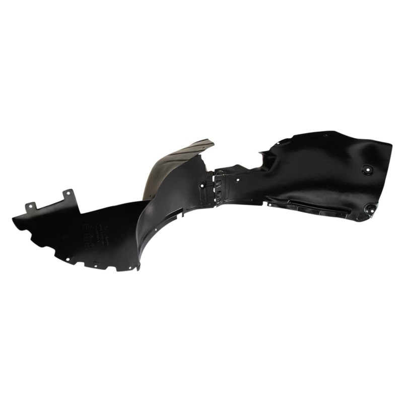 TRQ Front Right Inner Fender Liner Black Passenger Side Compatible