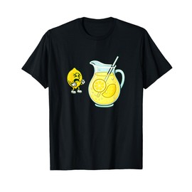 Funny Lemon Crying at Lemonade Pitcher T-Shirt