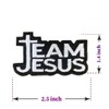 Team Jesus Iron On Patches Embroidered Applique Iron On for