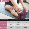 Ozaiic Non Slip Grip Socks for Yoga Home Workout Pure