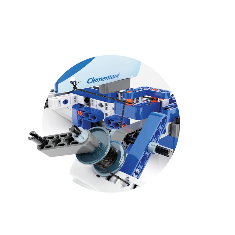 Clementoni 61767 Science Museum Mechanical Lab-Jet Ski & Catarman,Multicolor,4,5 x