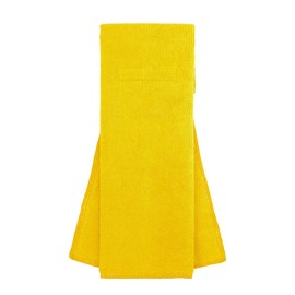 Customize Your Number & Color - Yellow Gold Football Towel with Hook and Loop Belt Attachment - Perfect for Quarterback Runningback Wide Reciever Linebacker