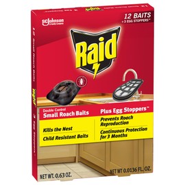 Raid Roach Killer Baits, Plus Egg Stoppers, 12 count