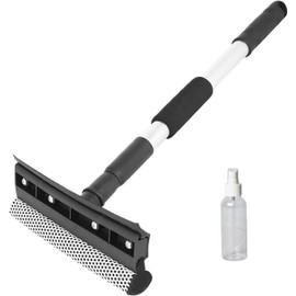 CozyHaven Drying Sponge Wipe, 2-in-1, Convenient Window Cleaning Goods, Lightweight, Extendable, Adjustable Length, High Altitude Cleaning, Window Cleaning, Multifunctional, Bathroom, Glass, Wall