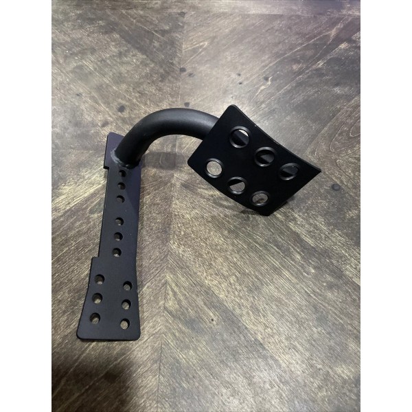 Unbranded Metal Dead Pedal Left Side Foot Rest Kick Panel