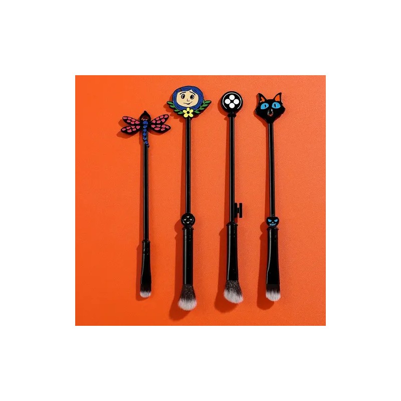 Brochas Maquillaje Coraline Puerta Secreta Brocha Metal Se
