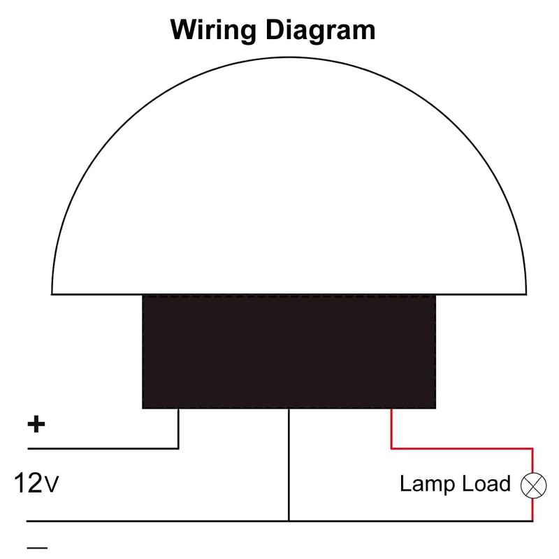 Greluma Pack of 2 DC 12V 10A Photo Switch Photocell