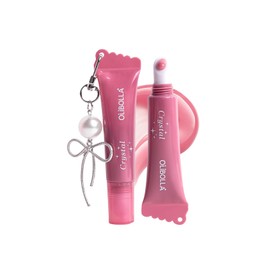 EXWICH Lip Gloss, Rose Pink, Transparent, Glossy, Tintrip, Natural Blood Tone, 3D Lip (02-Rose Pink)